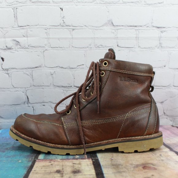 L.L. Bean Other - LL BEAN Leather Hiking Casual Boots Size 9.5 M